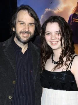 peter jackson and daughter katie jackson .the lovely bones los angeles premiere.held at grauman's chinese theatre.hollywood.california.7 12 09 xkwx celebrity, hollywood, red carpet, fashion, style, movie star, tv star, photo call