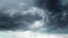 storm clouds, time-lapse