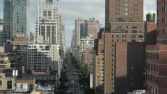 cityscape. aerial view. nyc. skyline skyscrapers. intro. 1080