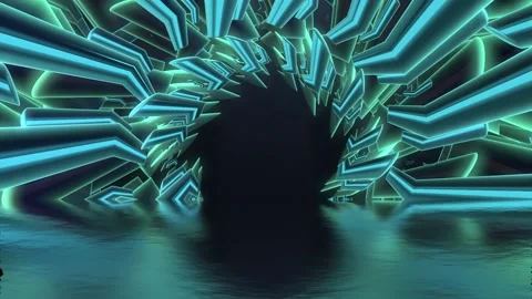 028 - 329BG - abstract motion background Stock Footage 224677816