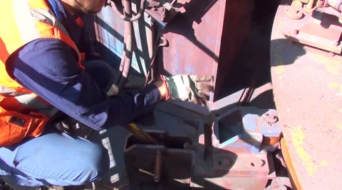 0282 Worker Stock Footage 34200843