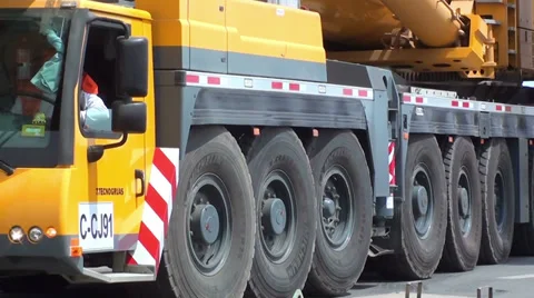 0286 Crane Video stock 34379498