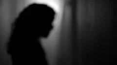 Medical Depression Silhouette Woman Despair Bipolar Disorder Depressed Hurting