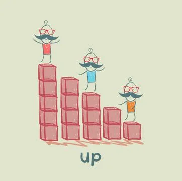 Up Stock Illustration