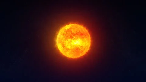 03 Burning Sun Stock Footage