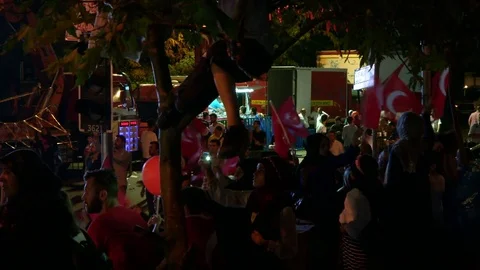 03 - COUP ATTEMPT IN TURKEY - 15 JULY 2016 Stock Footage 81681718
