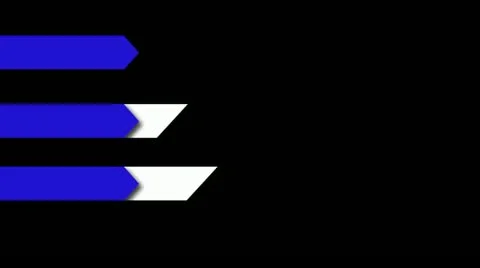 03 lowerthird design blue Stock Footage 11515256