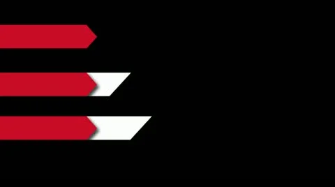 03 lowerthird design red Stock Footage 11515263