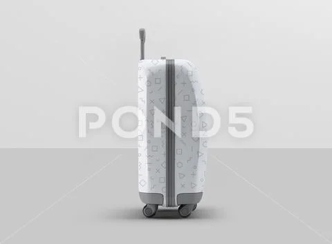 03 Luggage Suitcase Mock-up PSD Template