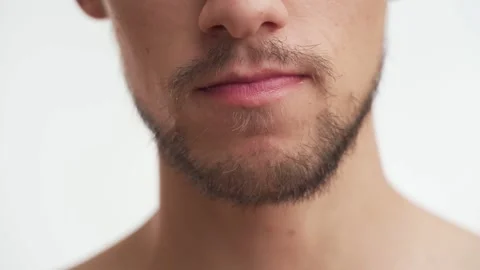 03 man lipstick HD Stock Footage 147612443