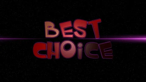 03 Text Animation with Graphics Effect Neon Best Choice Vidéo 128203724