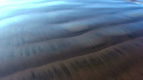 0301 Black sand Stock Footage 35520637