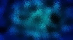 Frosted Glass Blue Abstract Loop
