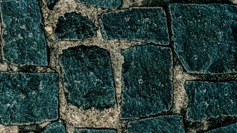 030_Rough stone texture background.mp4 Stock Footage 345726320