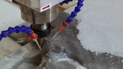 031 stone milling Stock Footage 154203386