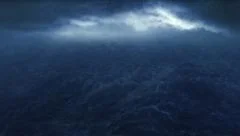 Storm over the ocean -loop