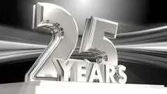 25 Years Silver Anniversary - looping title