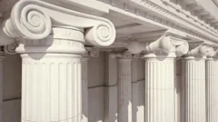 Marble Columns. Loopable
