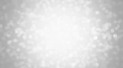 White glitter background - seamless loop, winter theme