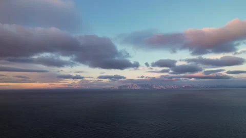 033 Baikat at sunset 库存影片 166344345