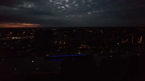 033 - Gouda - Nightshot Stock Footage 228687376