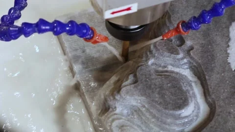 033 stone milling Stock Footage 154203404