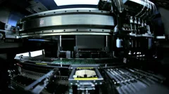 Advanced Robotic arm technology producing PCBs, China
