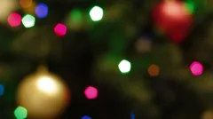Christmas tree lights garland