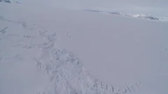 Aerials of disappearing Ice Shelves 15, Antarctica