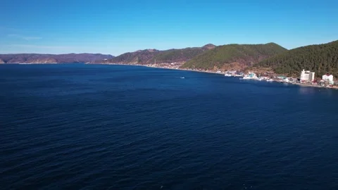 035 Baikal Listvyanka autumn 库存影片 166344372