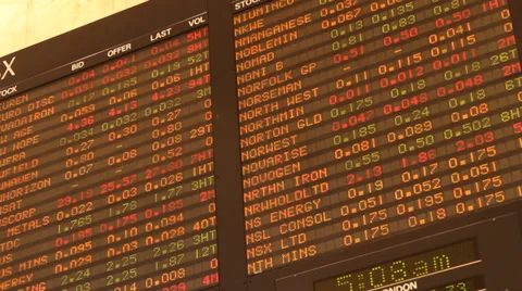 035 STOCK MARKET Stock Footage 34145752