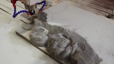 035 stone milling Stock Footage 154203402