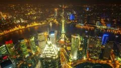China Shanghai, day to night (zoom in). Search Newest Similar Clip: 99335044