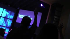 Worship, Hand Raised at church during in congregation during service