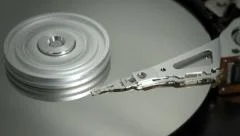 Hard drive spinning up / down