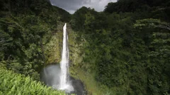View of Akaka Falls on the big island of Hawaii