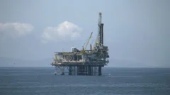 4K Offshore oil rig