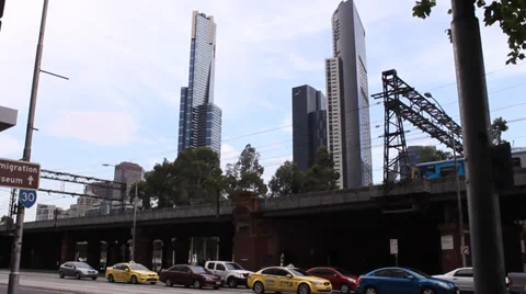 038 CITY TRAFFIC Stock Footage 34156569