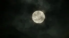 full moon. night sky. moonshine. moon light. 4K background