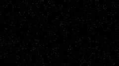 Stars twinkling night sky realistic loop