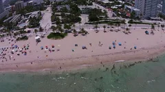 Fort Lauderdale Beach aerial A1A