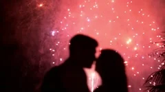 Kissing with Fireworks