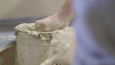 04 Ceramic Throwing - Wetting Shaping Sponge Vidéo 77758640