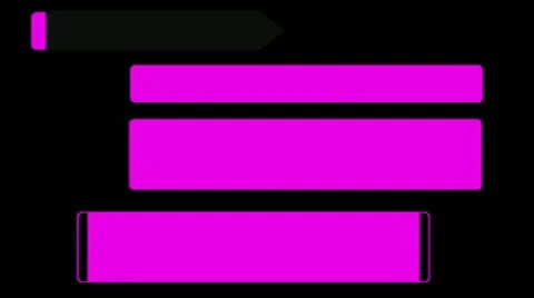 04 lowerthird design pink Stock Footage 11515275