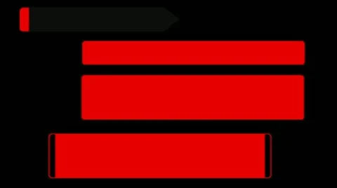 04 lowerthird design red Stock Footage 11515279