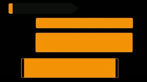 04 lowerthird design yellow Stock Footage 11515284