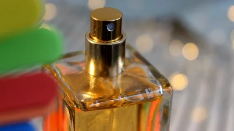 04 - Perfume - grey Background 03 Stock-Footage 62035635