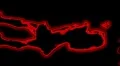 04- Vertical HD sexy dancer silhouette - red neon on black HD Footage