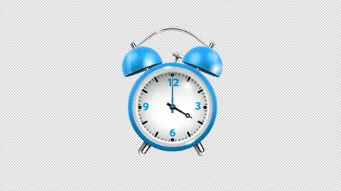 04.00 Alarm Clock Alpha Stockbeeldmateriaal 276281205