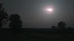 Blazing Shooting Star Falling Meteor Night Realistic HD